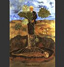 Frida Kahlo Luther Burbank painting